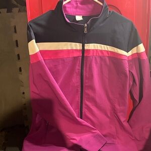 Made for Life Pink and Black Bomber Jacket